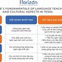 Khóa Học Tesol Ở Hà Nội